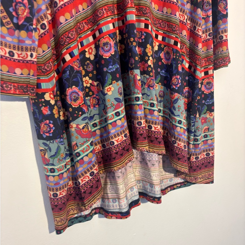 Johnny Was Cruz V Neck Swing Tunic - Picture 6 of 11